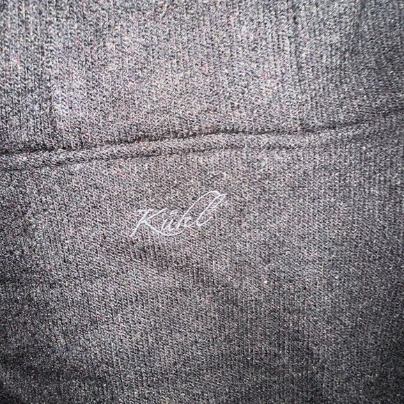 C368 Kuhl Spyrit Jacket sz L black fleece outdoor hiking walking Warm Mid-length - Picture 8 of 8